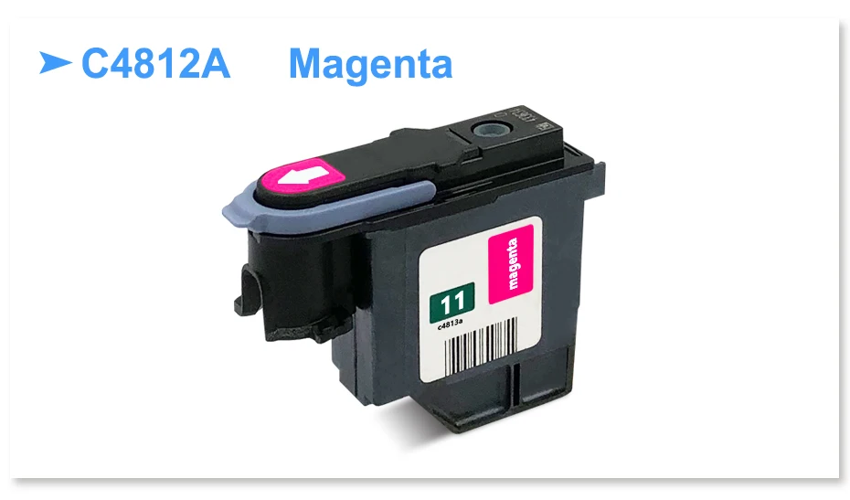 Color : C4812A M parti della stampante Adatto per HP 11 DesignJet 70 100 110 111 120 500 510 800 Printheads Printer Testina di stampa C4810A C4811A C4812A C4813A Per HP Color : C4812A M parti della stampante Adatto per HP 11 DesignJet 70 100 110 111 120 500 510 800 Printheads Printer Testina di stampa C4810A C4811A C4812A C4813A Per HP