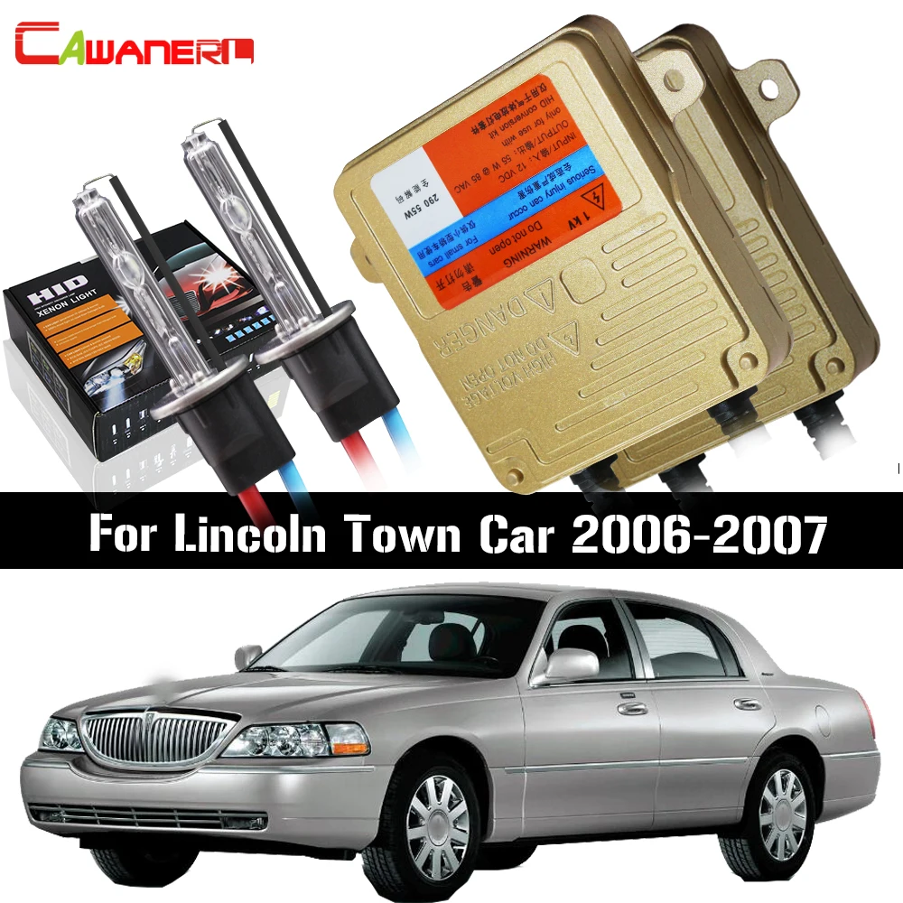 Cawanerl для Lincoln Town Car 2006-2007 55 Вт H7 автомобиля Canbus Ксеноновые Kit лампа балласт AC 3000 К-8000 К авто лампы ближнего света