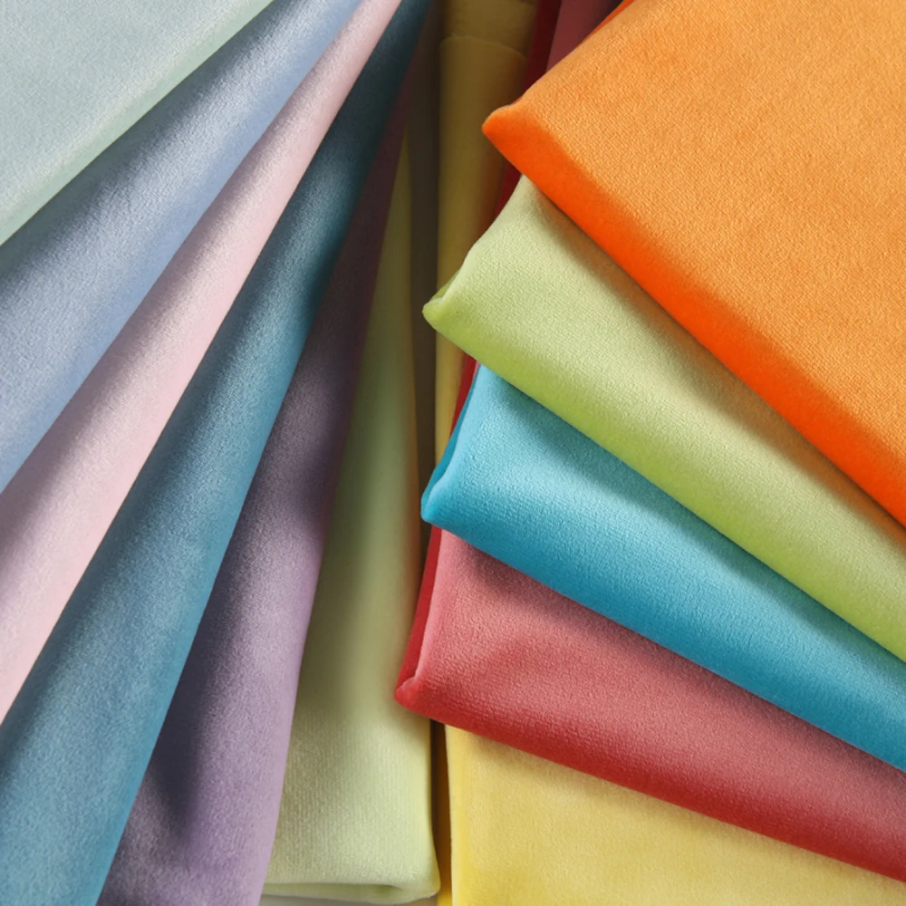 Essie Home 140cm Soft Velvet Fabric Velour Fabric Pleuche Table Cloth ...