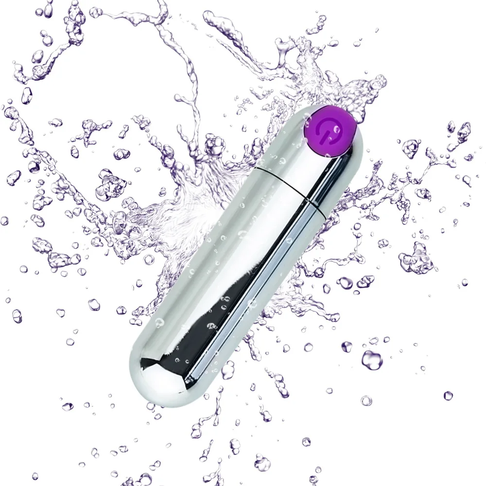 Rechargeable Waterproof 10 Speeds Vibrating Vibrators Sex Bullet Sex Products Mute Vibration Egg Vibrator Sex Toys For Women-2