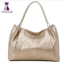Mujeres del Cuero genuino bolso de 2016 Nuevo bolso de Hombro Del Mensajero patrón de Piedra Bolsa de cercanías bolso de Totalizador de La Manera