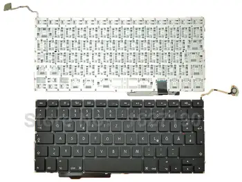 

GR/German Keyboard Laptop for APPLE MacBook Pro A1297 BLACK Backlit New Laptop Keyboards With Free Shipping