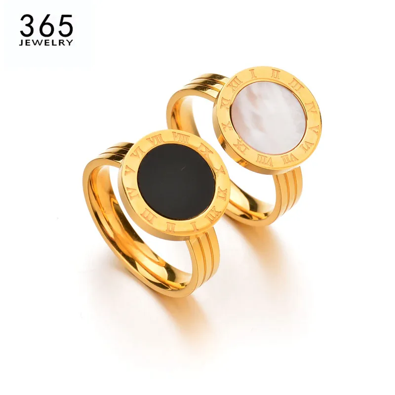 Женское кольцо из нержавеющей стали с гравировкой|shell ring|female ringring drops |