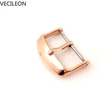 Watchbands Genuine Leather WatchBand Stainless Steel Buckle Clasp Watch Band Leather Strap 12,14, 16,18,20,22,24mm