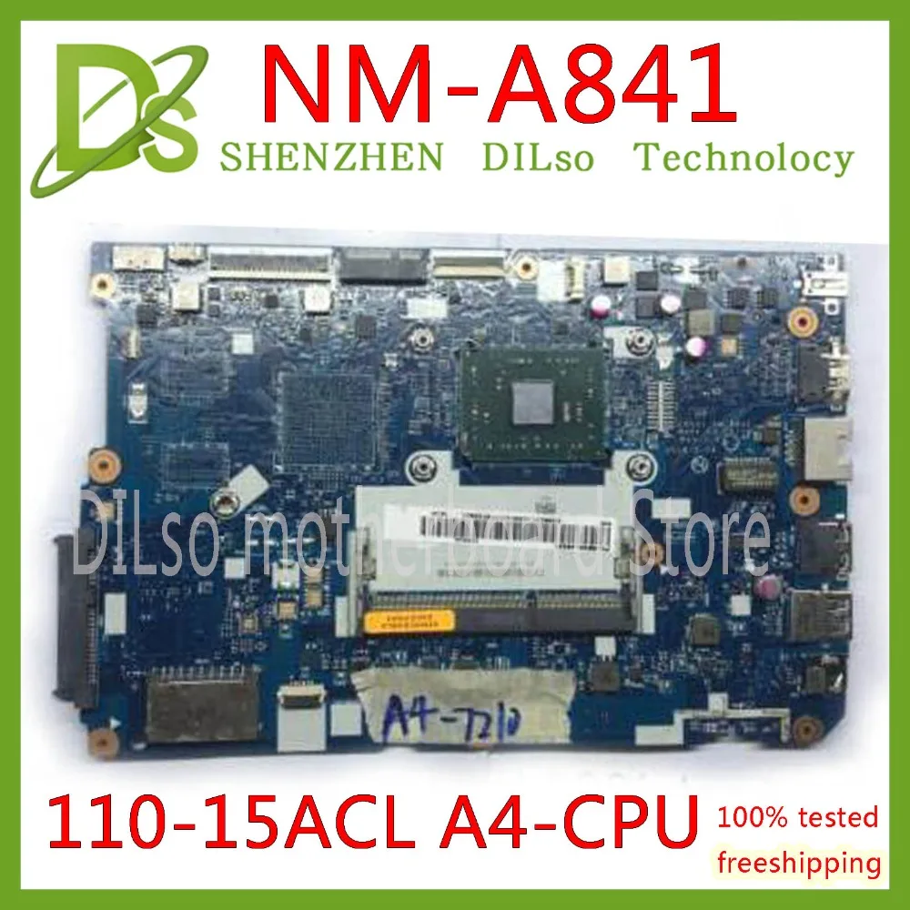KEFU 110-15acl original motherboard for Lenovo 110-15acl Notebook PC motherboard CG521 nm-a841 A4-7210 100% Test original KEFU 110-15acl original motherboard for Lenovo 110-15acl Notebook PC motherboard CG521 nm-a841 A4-7210 100% Test original