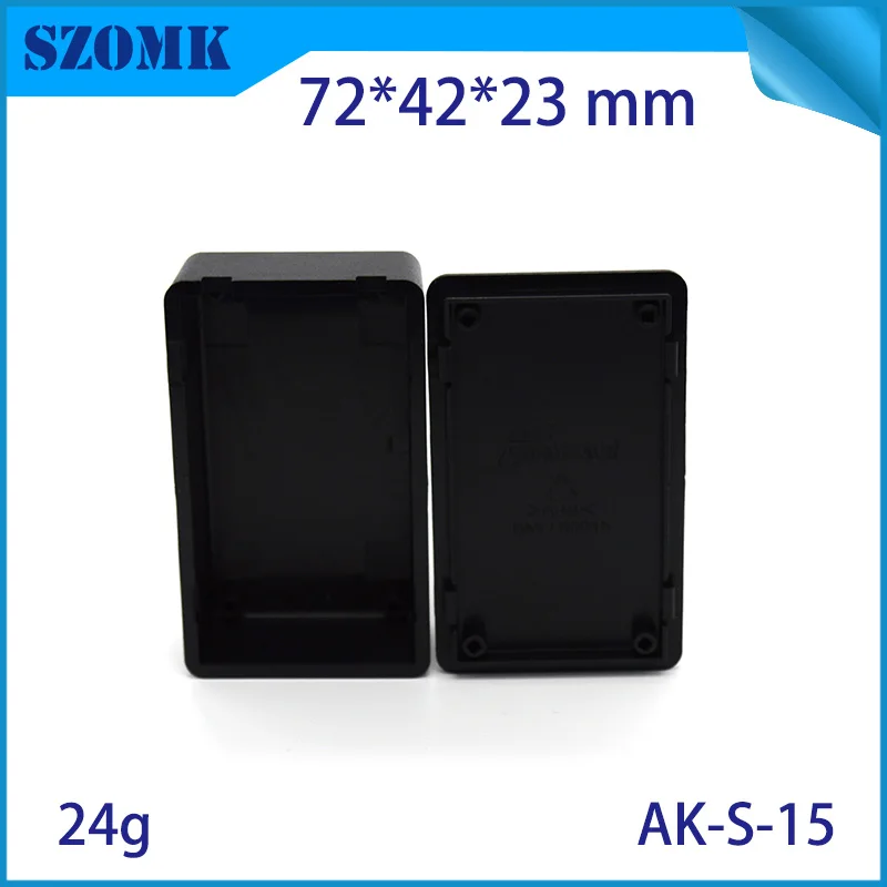 plastic enclosure for electronics control box szomk diy enclosure junction box plastic housing small abs instrument enclosure distribution box black plastic box enclosure electronics case   (11)