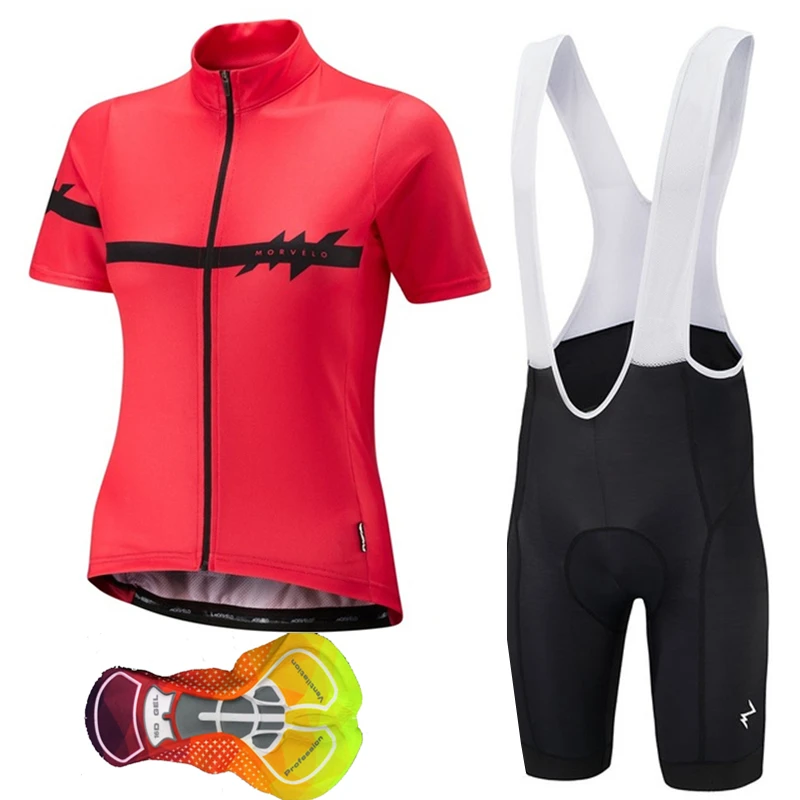 روبا ciclismo Morvelo 2019 فريق الدراجات جيرسي قصيرة الأكمام امرأة الصيف MTB الطريق دراجة الملابس تنفس دافئ دراجة الملابس