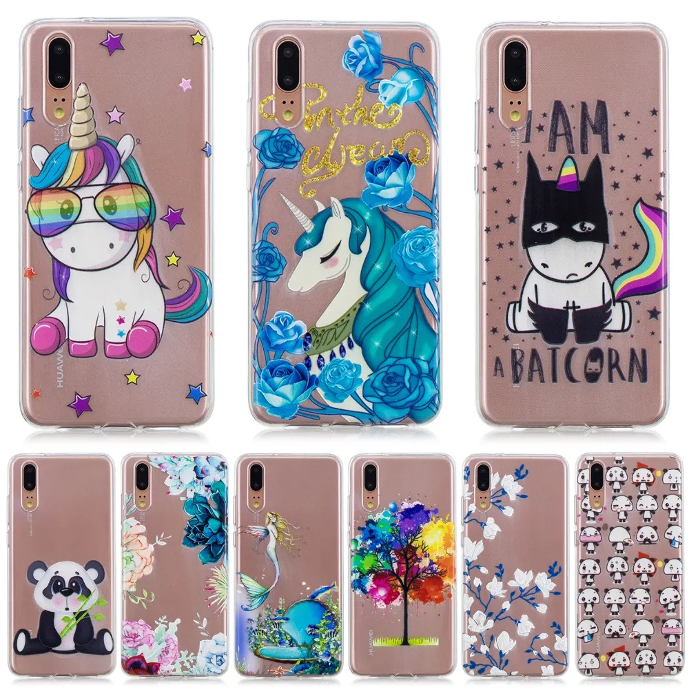 

Soft TPU case sFor Huawei P20 Lite Case For coque Huawei P 20 Lite / P20 Pro case Clear Silicone cover Mobile Phone Cases Shell