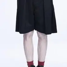 27-46 новая мужская одежда стилист волос GD модный уличный аккордеон складные свободные шорты плюс размер костюмы