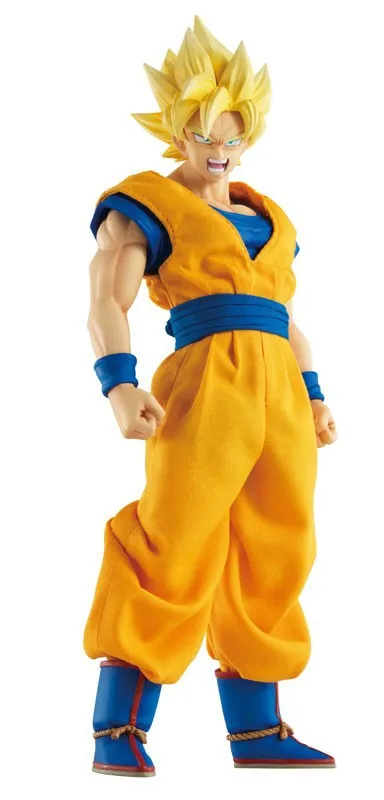 PrettyAngel-megahouse натуральный размер Dragon Ball DOD Супер Саян Гоку ПВХ фигурка