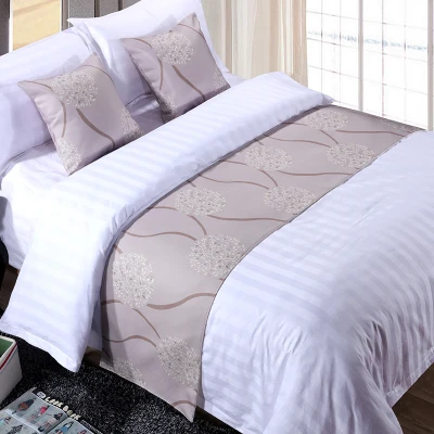 

Plant Rural Style bed table runner High grade bed tail towel Support customization Various colors sizes bed flag Supplies 2019