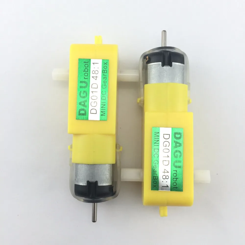 

DAGU Off Set Gear Motor Acessorios 1:48 (1 Pair) 9MM Long Output Axis