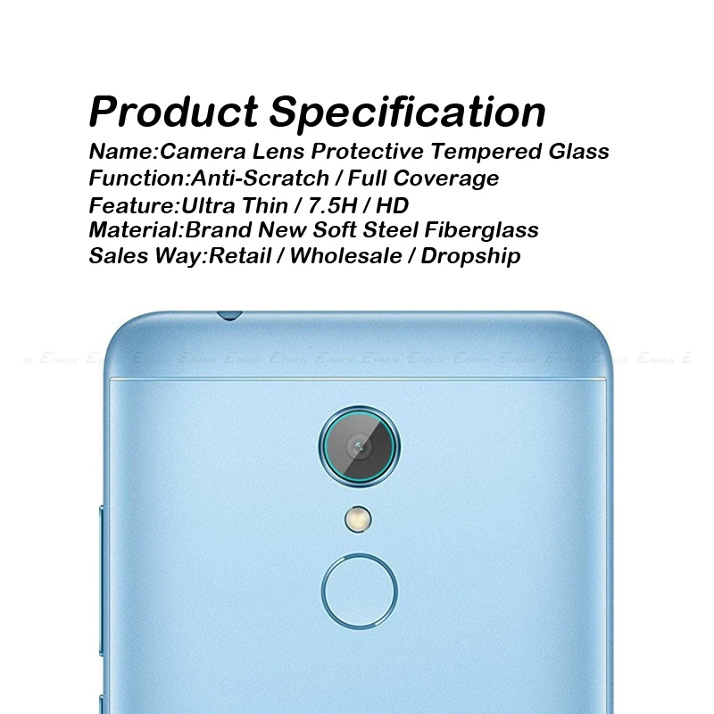 Задняя крышка для объектива камеры закаленное стекло Xiaomi Redmi 6 6A Note 5 Plus 5A 4 4X Pro Prime
