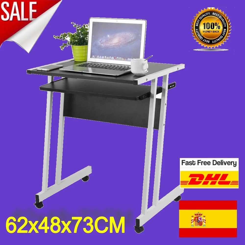 Rolling Laptop Table Durable Office Computer Desk Portable Notebook Work Station Household PC Stand | Мебель