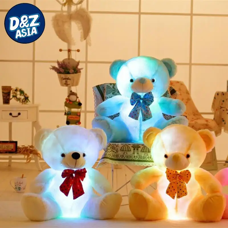 ours en peluche lumineux