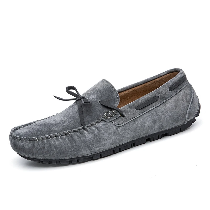 

2019 New fashion men shoes peas shoes breathable casual Sneakers shoes lace-up mixed-color leisure Moccasins Loafers shoes 58635