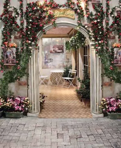 Roses Garden Blossoms Studio Camera Photo Photography Digital Backdrop