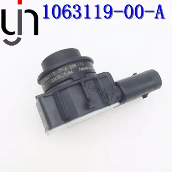 

10PCS PDC car Parking Assist Sensor Genuine 1063119-00-A 0263033564 for 70S 90S P90D with rings Bumper