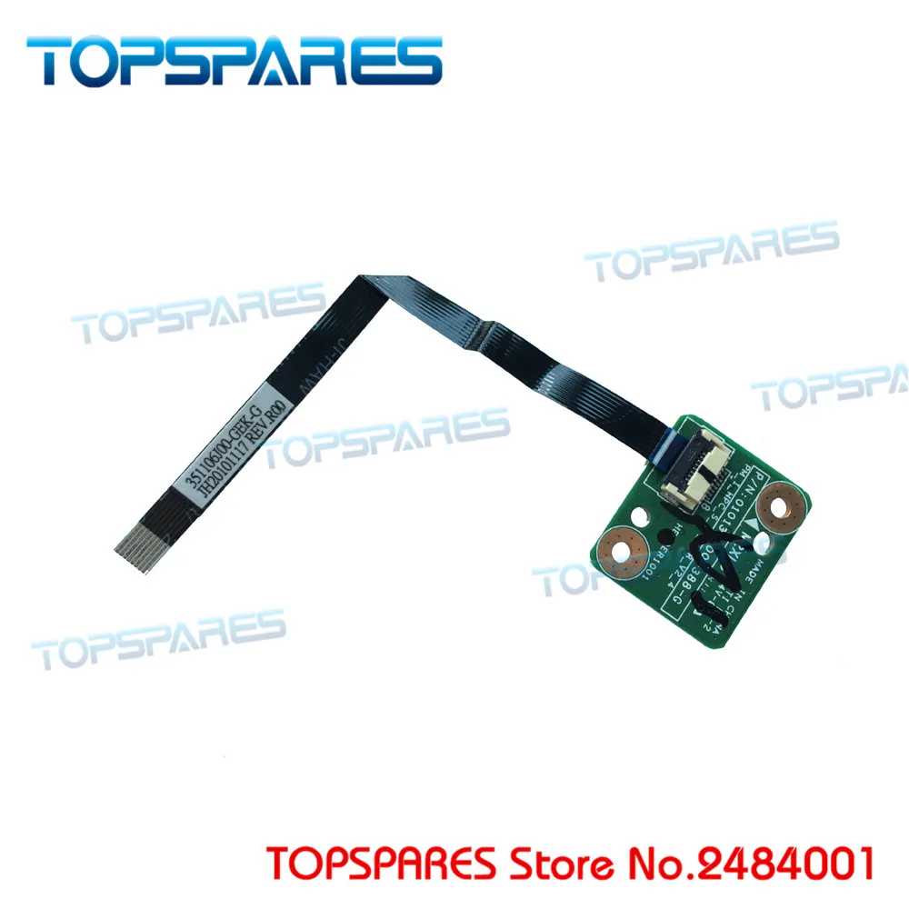 Кнопка Серии Выключатель питания плата для HP G72 вкл/выкл 01013TS00 HEADER1001|origina|power board