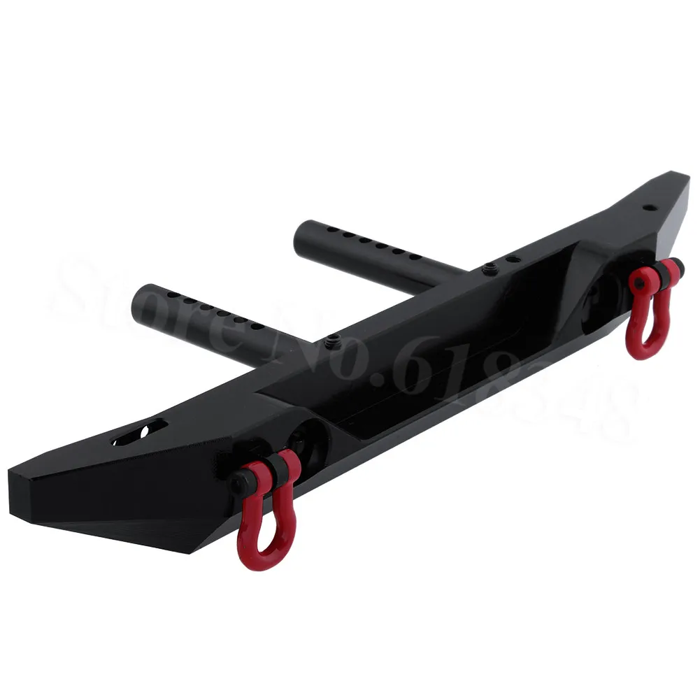 

1set/lot Alum. Front /Rear Bumper with Metal Tow Hook for AXIAL SCX10 Electric 4WD Rock Crawler RC 1/10th Scale Upgrade part