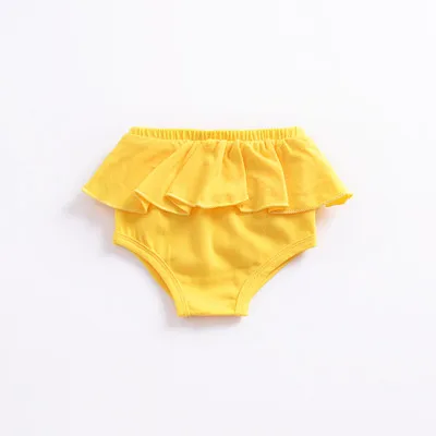 Cotton Baby Girl Shorts Menina Summer Girls Gymnastic Shorts Kids Toddler Short Enfant Femme Spodenki Turnbroek Meisjes - Цвет: yellow