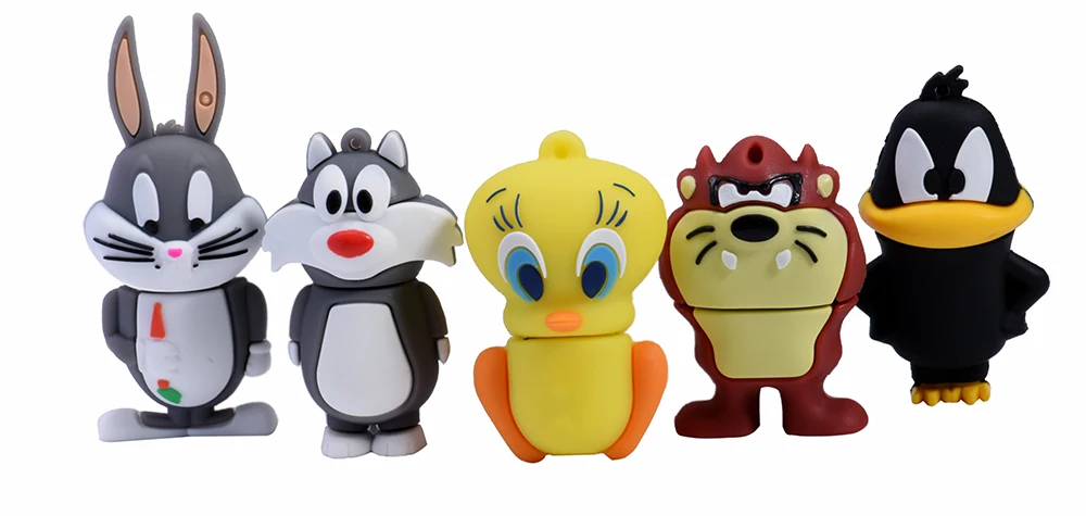 JASTER USB 3,0 Looney ttes usb флеш-накопитель 32 ГБ флеш-накопитель 16 Гб 64 ГБ 4 ГБ жуки кролик Даффи утка мультфильм горячая Распродажа животное ручка-накопитель