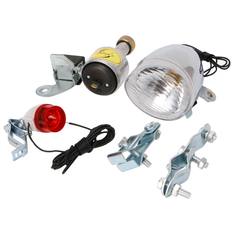 Discount Bicycle Motorized Bike Friction Dynamo Generator Head Tail Light With Acessories 3 0 Discount Bicycle Motorized Bike Friction Dynamo Generator Head Tail Light With Acessories 3 0