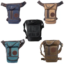 Для мужчин нейлон тактический мотоцикл езда хип Fanny Pack Талия, бедро падение ног сумка