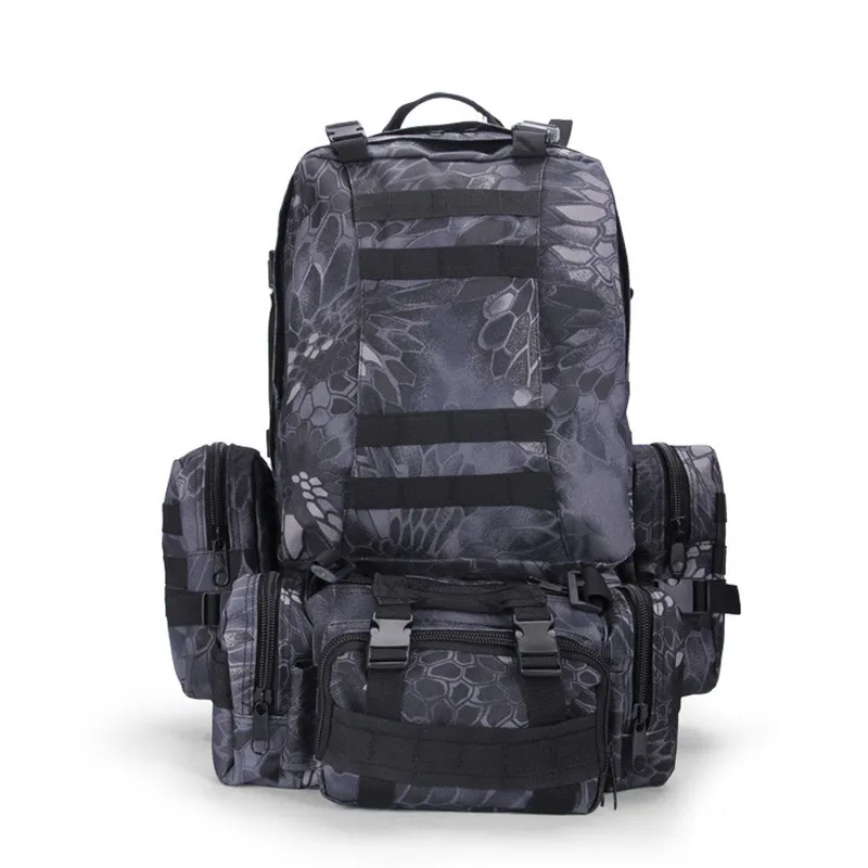 50L Molle экономка тактика рюкзак hik водонепроницаемый 600D высокой емкости штурмовой путешествия военные Рюкзаки рюкзаки армейская сумка