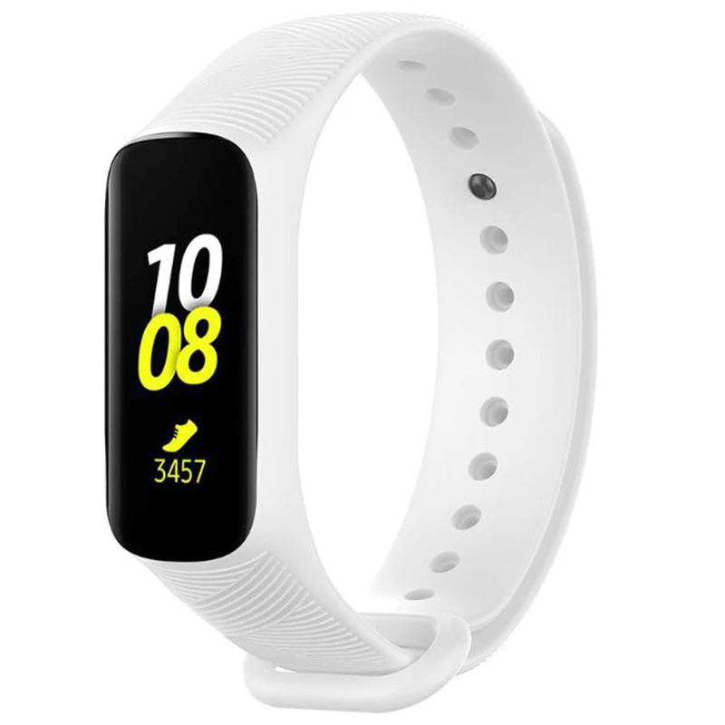 Спортивный силиконовый ремешок Laforuta для часов Samsung Galaxy Fit e быстросъемный SM R375