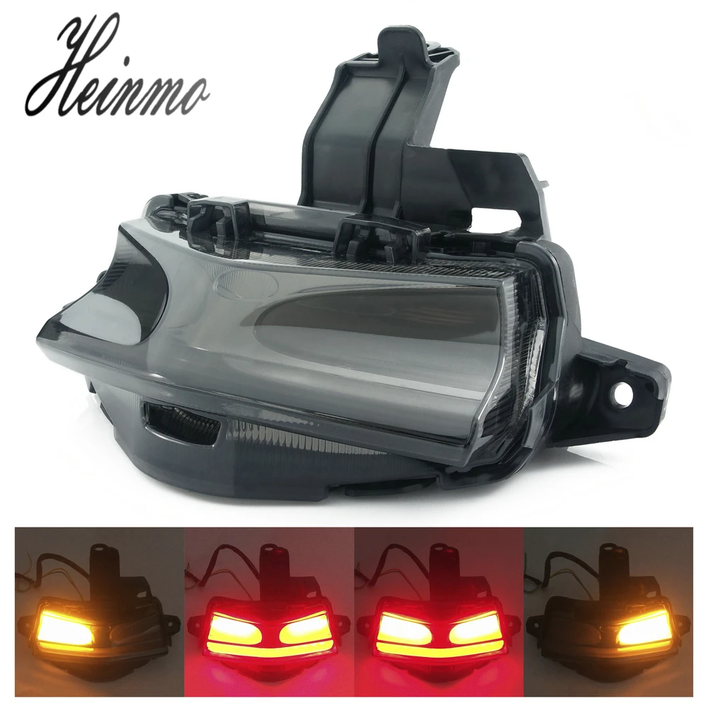 Для YAMAHA NVX155 NVX125 L155 NVX 155 125 AEROX155 Aerox GDR светодиодные задние фонари Лампа Стоп Сигналы