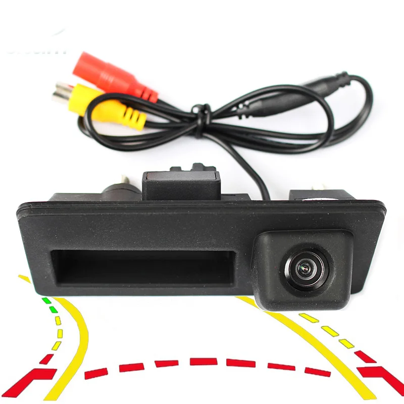 

Vehicle Trunk Handle Rear View Reversing HD Car Camera fit for Audi A4 A5 S5 Q3 Q5 Tiguan with Trajectory Guideline