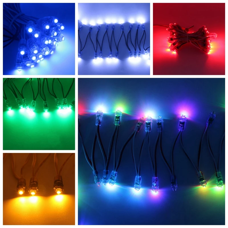 SZYOUMY Led String модуль один Цвет супер Яркость светодиодные точки пикселей свет IP68 Ad с подсветкой письма канала RGB