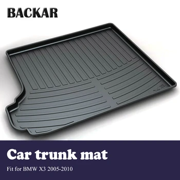 

Backar Car Cargo Rear Trunk Mat For BMW X3 E83 2005 2006 2007 2008 2009 2010 styling Boot Liner Tray Anti Slip Mat Accessories