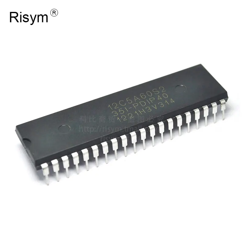 100% новый оригинальный STC12C5A60S2-35I-PDIP40 12C5A60S2 DIP40 микроконтроллер линия Бесплатная