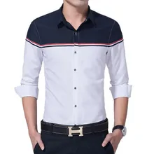 Осенняя рубашка с длинными рукавами мужская Тонкая Хлопковая мужская рубашка с длинными рукавами из популярной повседневной мужской рубашки tide