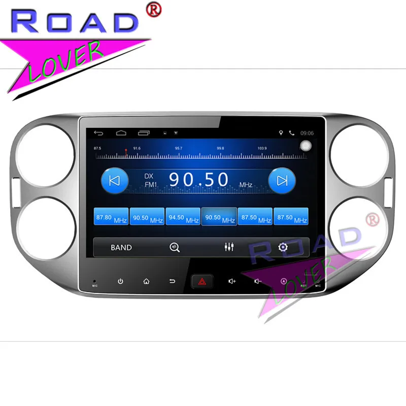 Автомобильный плеер TOPNAVI с GPS навигацией Android 6 0 2 Гб + 32 ГБ MP3 для VW Tiguan 2015 стерео