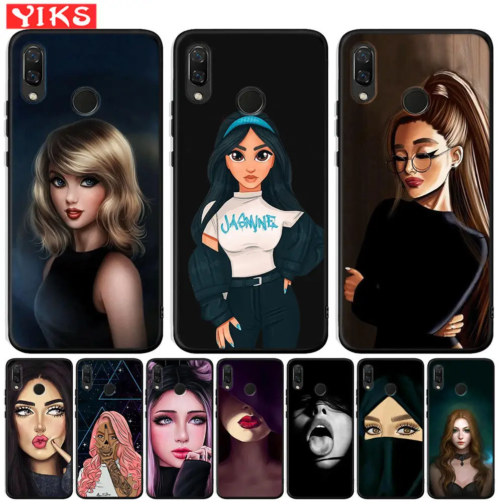 Чехол для телефона из силикона и ТПУ Honor 8 9 10 10i 20 Lite Pro Princess Girl чехол s 8X 8C 8S 7A 7X V20 View