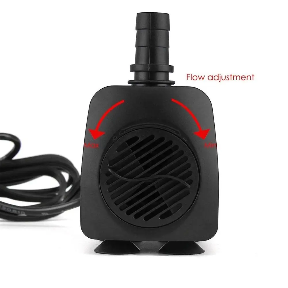 Mini Submersible Water Pump with LED Light for Aquariums Fish Pond Fountain Waterfall Underwater Light pond Lighting submersible led lights