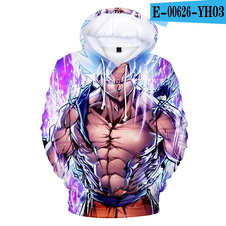 Hot Sale Dragon Ball Z 3D Hoodies Men/Women Harajuku Style Sweatshirt poleron Dragon Ball Anime Hoodie Pullover Streetwear - Цвет: 3D