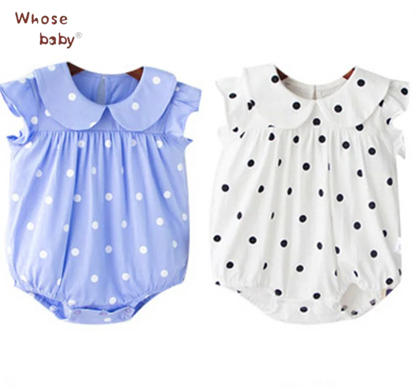 Baby Bodysuits Summer Newborn Baby Girl Clothes Organic