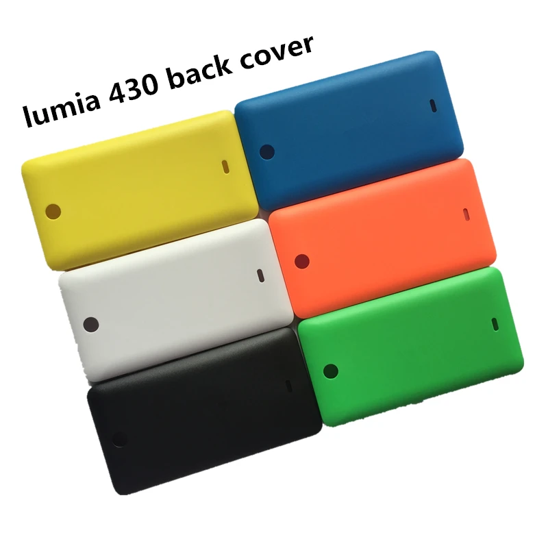 

Back Cover case for Microsoft lumia 430 Rear Housing Battery Cover Case for Nokia lumia 430 with side button