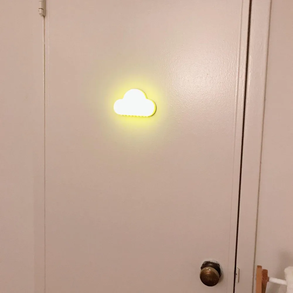 Smart Rechargeable Sensor Cloud Shape LED Night Light-5