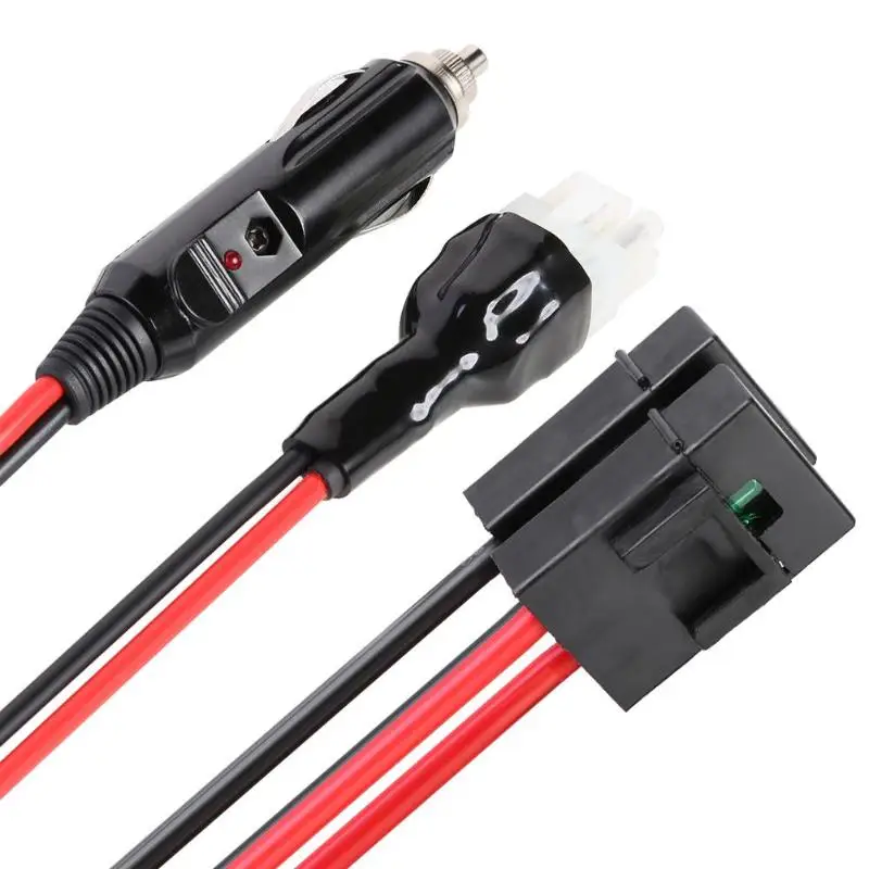 VODOOL 1 5 м 30A 4Pin 6Pin коротковолновый автомобильный Walkie Talkie Интерком силовой кабель