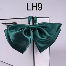 Горячая формальная Коммерческая бабочка-бабочка галстук модный галстук-бабочка однотонный темно-зеленый Свадебный галстук-бабочка для женщин формальный бизнес