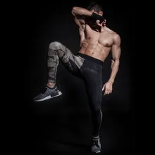 Мужские колготки для бега, спортивные Леггинсы для фитнеса, мужские спортивные штаны для бега, компрессионные штаны, тренировочные штаны для футбола