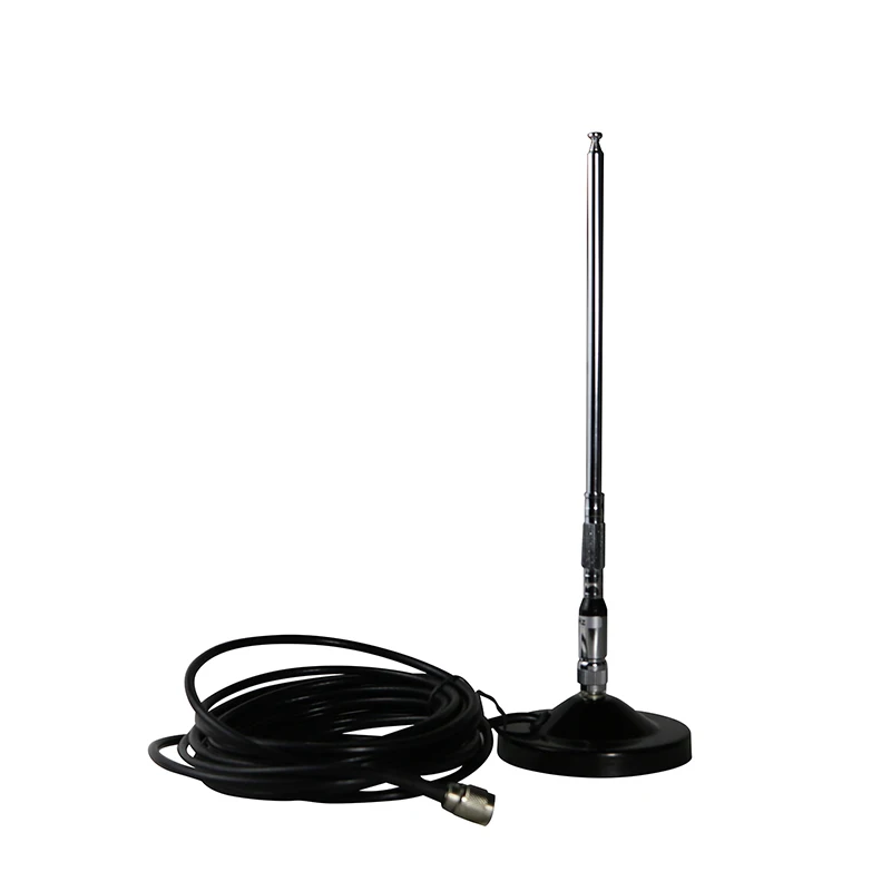 

Free Shipping NIO-T.RX Indoor Sucker Collapsible Vehicle FM Telescopic Antenna for Radio Transmitter