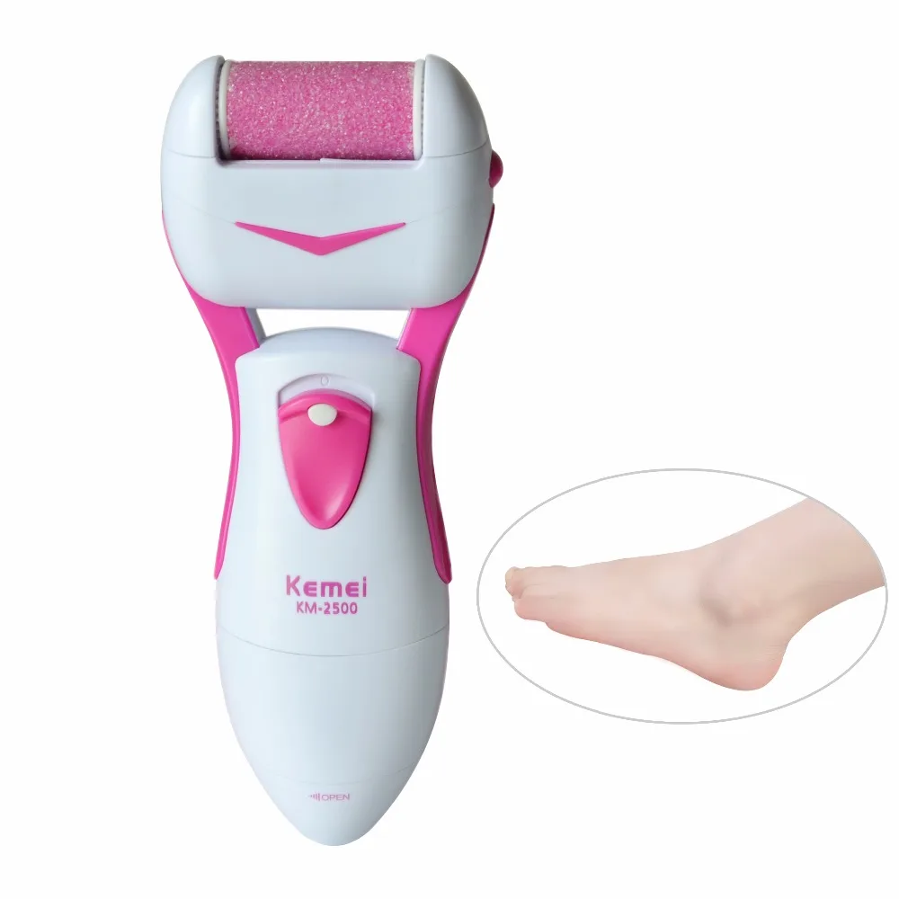 Electric Foot Grinding Machine Pedicure Device Foot Care Tools With 2 Replacement Heads Dead Skin Callus Remover Instrument
