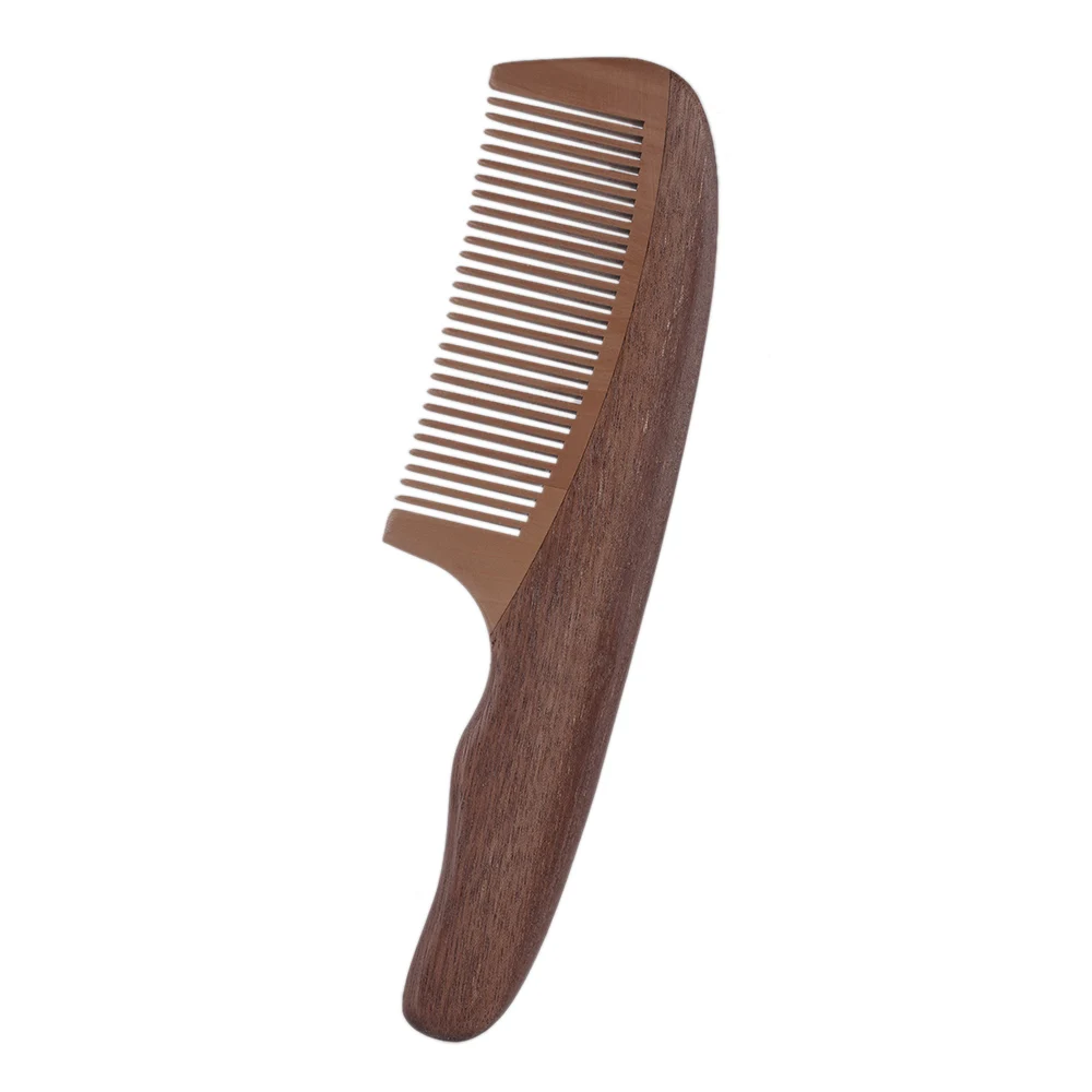 Men's Beard Comb Mustache Amoora Pearwood Comb Anti static Male Facial