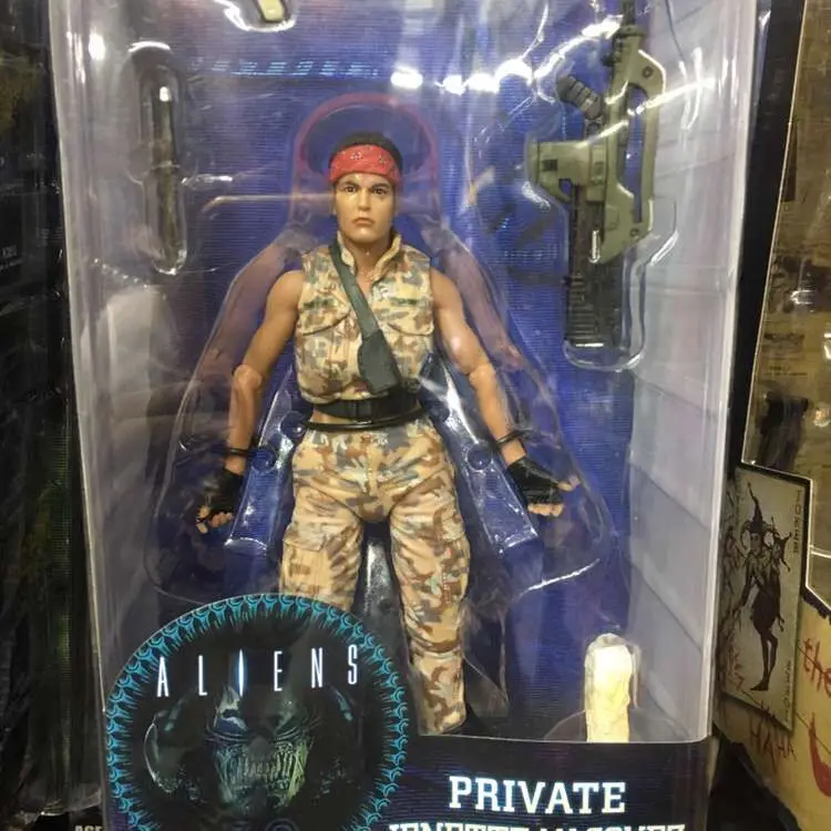 Фильм AVP Aliens vs Predater серия LT. Ellen Ripley бомбардировщик Xenomorph Воин битва поврежденная фигурка Модель Кукла игрушка